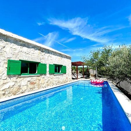 Villa Sagosde With Swimming Pool And Mini Golf Zagvozd Esterno foto
